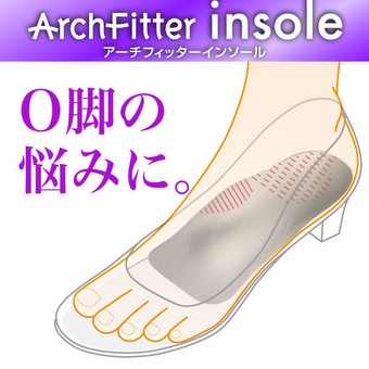 アーチフィッターインソール O脚用