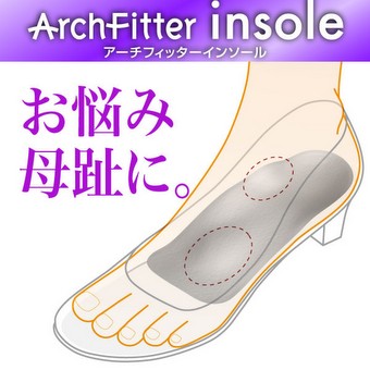 アーチフィッターインソール お悩み母趾用