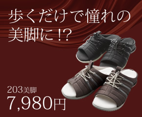 歩くだけで憧れの美脚に！？ 203美脚 7,980円
