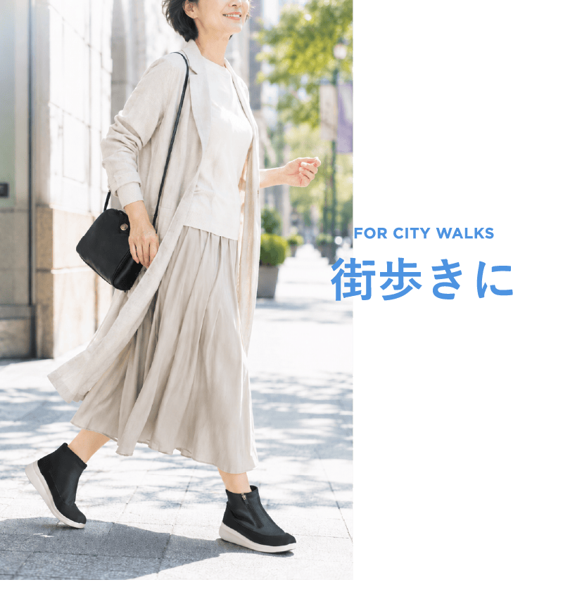 街歩きに