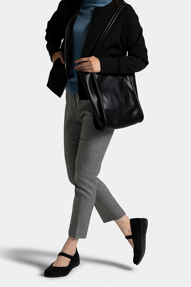 160膝楽パンプスオールウェザー