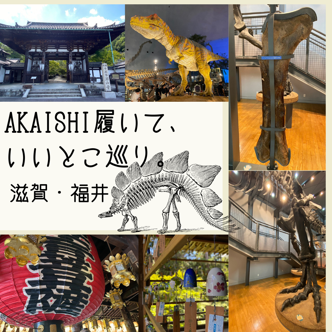 静岡本店】AKAISHIを履いて、いいところ巡り。 〜144 かかと付き
