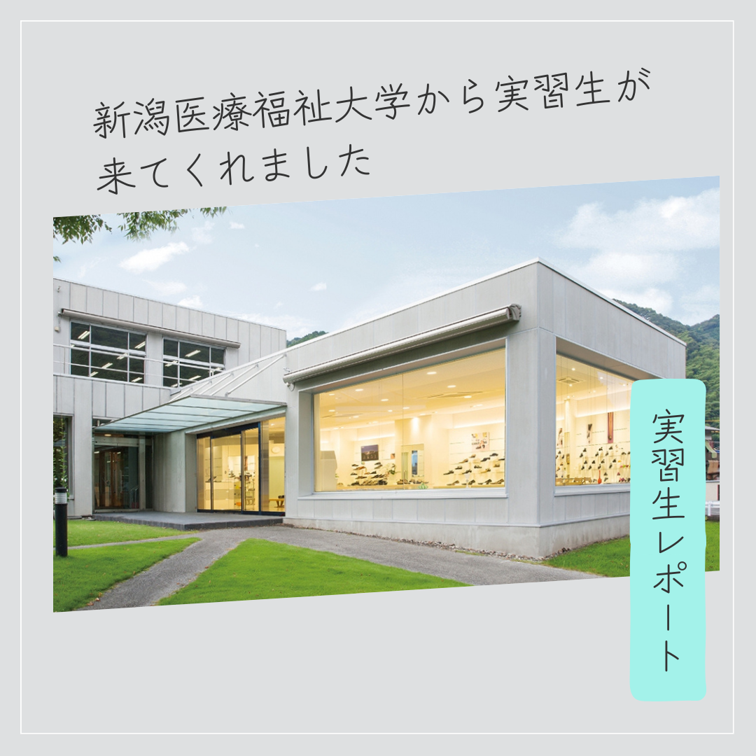 静岡本店】新潟医療福祉大学より、実習生が来てくれました☺ – AKAISHI