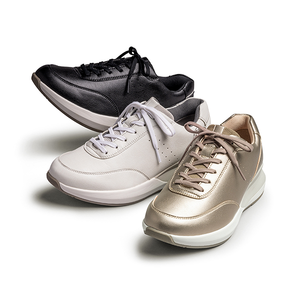 【新商品】163母趾楽ウォーキング(ホワイト/シャンパン)の販売を開始しました。