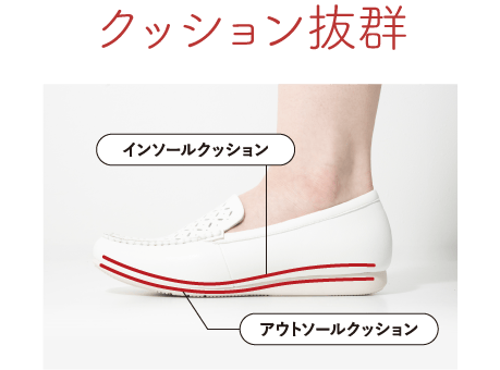 クッション抜群